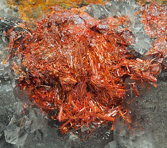 Realgar with Calcite. 