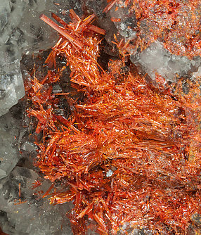 Realgar with Calcite. 