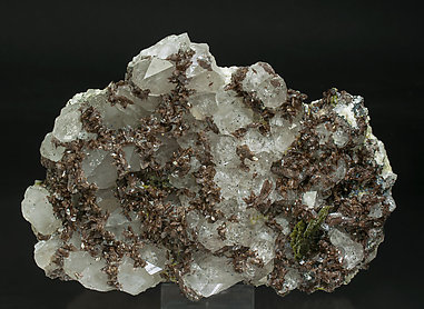 Axinite-(Fe) with Quartz and Epidote. 