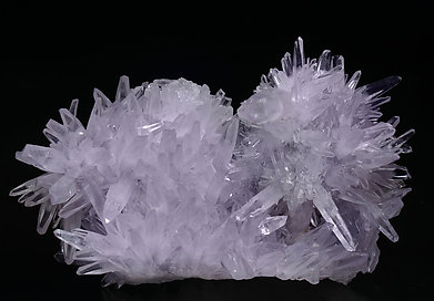 Quartz (variety amethyst). Front