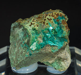 Tyrolite with Chrysocolla.