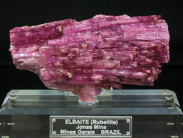 Elbaite (variety rubellite).