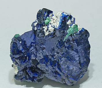 Azurite with Malachite.