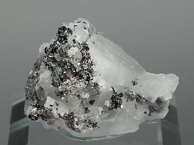 Jacobsite with Calcite and Andradite. 