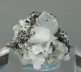 Jacobsite with Calcite and Andradite.