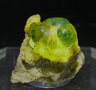 Opal (variety hyalite). Day light