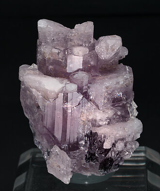 Fluorapatite with Tourmaline. Front