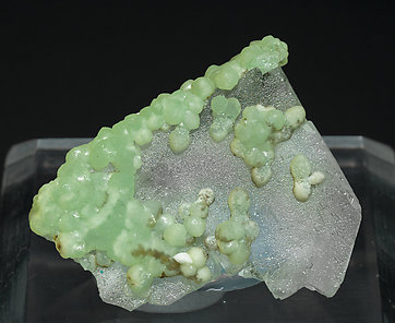 Fluorite with Smithsonite. 