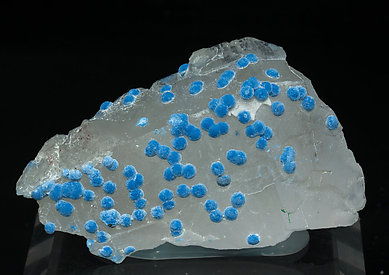 Shattuckite with Quartz.