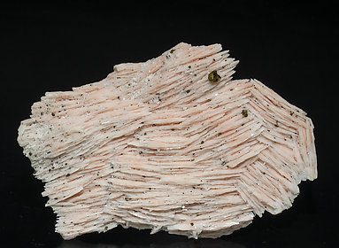 Baryte with Chalcopyrite.