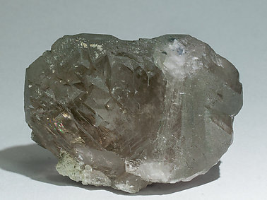 Quartz (variety smoky and gwindel) with Chlorite. Rear