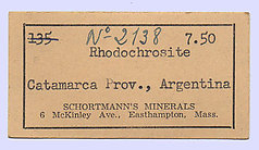 Rhodochrosite with Manganite