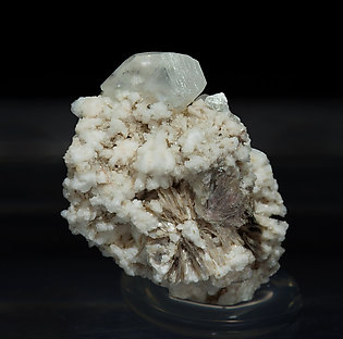 Stokesite with Albite and Muscovite.