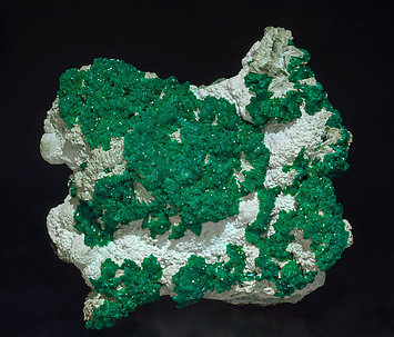 Dioptase with Chrysocolla. 