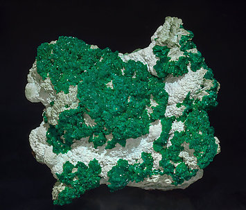 Dioptase with Chrysocolla.