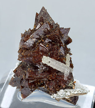 Helvine-Genthelvite with Quartz and Calcite.