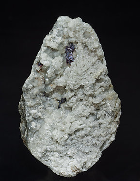 Pyrargyrite with Calcite.