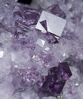 Fluorite with Galena. 