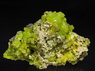 Pyromorphite with Baryte.