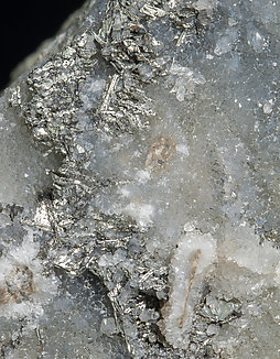 Sylvanite with Quartz. 