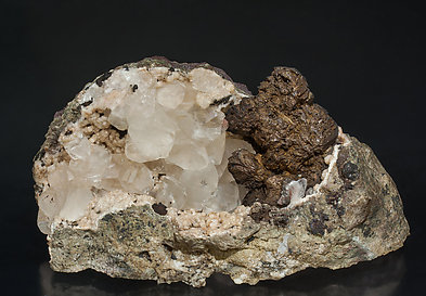 Copper with Calcite.