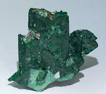 Malachite after Azurite. Front