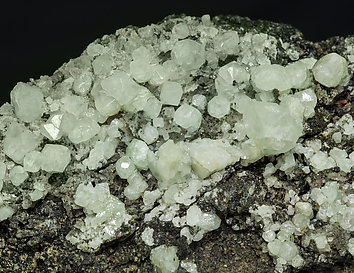 Scheelite with Amphibole. 