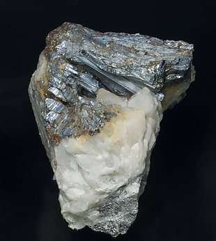 Stibnite with Quartz.